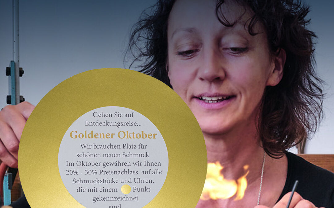 Goldener Oktober bei der Goldschmiede Hardell in Bad Schwartau